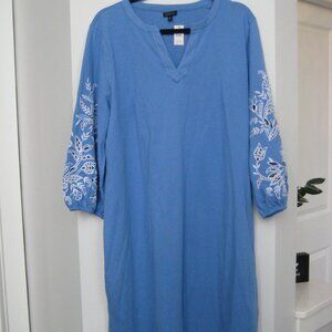 NWT Cotton Talbots comfy dress